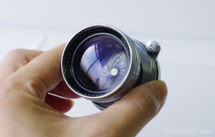 Canon Serenar 50mm F1.9 – ライカコピーは本家を凌駕する？モノづくり日本の原点を垣間見たレンズ。 | Overland25