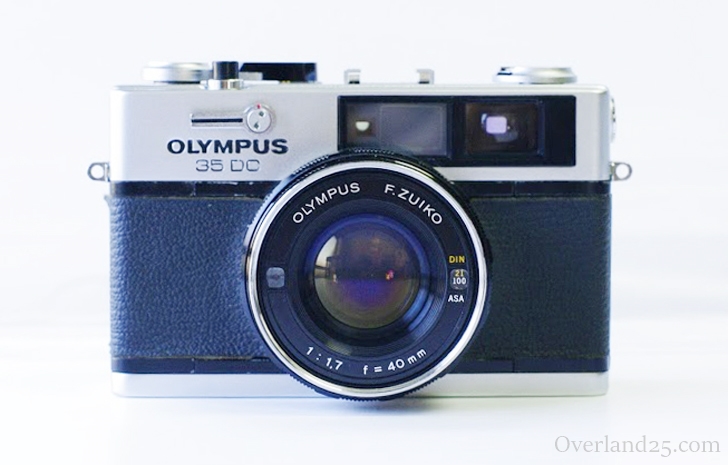最高の 【動作確認済】 OLYMPUS y c0820-5ec 35DC フィルムカメラ