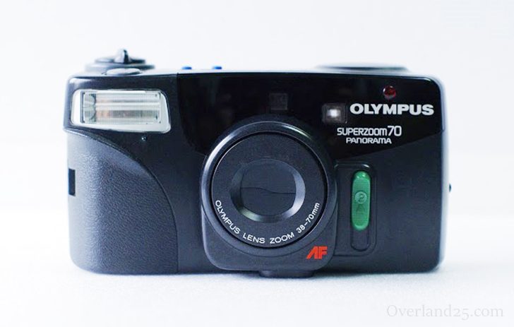 Olympus OZ70 panorama zoomの使い方。90年代の全自動フィルムカメラ