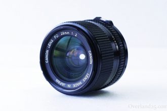 Canon New FD 28mm F2 – 前ボケも綺麗なボケる広角レンズ！花畑ポートレートに最適かも。