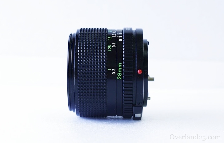 FD] 佳能Canon New FD 28mm F2 评论– 惊人的前景模糊效果！ 适合肖像 