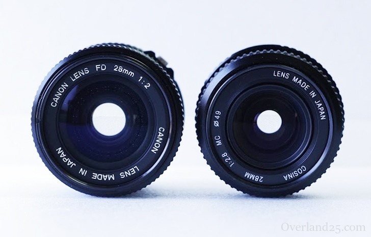Canon New FD 28mm F2 – 前ボケも綺麗なボケる広角レンズ！花畑ポート 