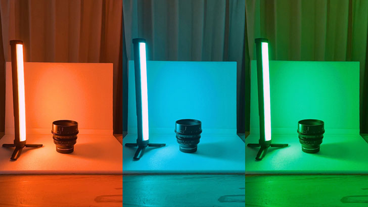 【FOTOBETTER LW-R180F】低価格・多機能LEDスティックライト – 動画撮影/物撮り/ポートレート | Overland25